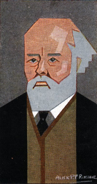 Sir Oliver Lodge, 1926 by Alick P. F. Ritchie
